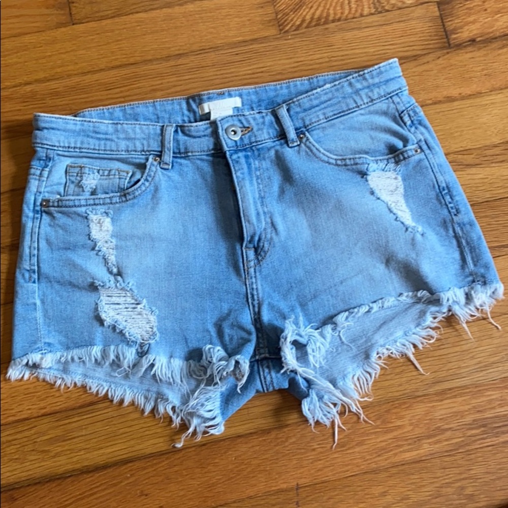 H&M curt-off Jean shorta